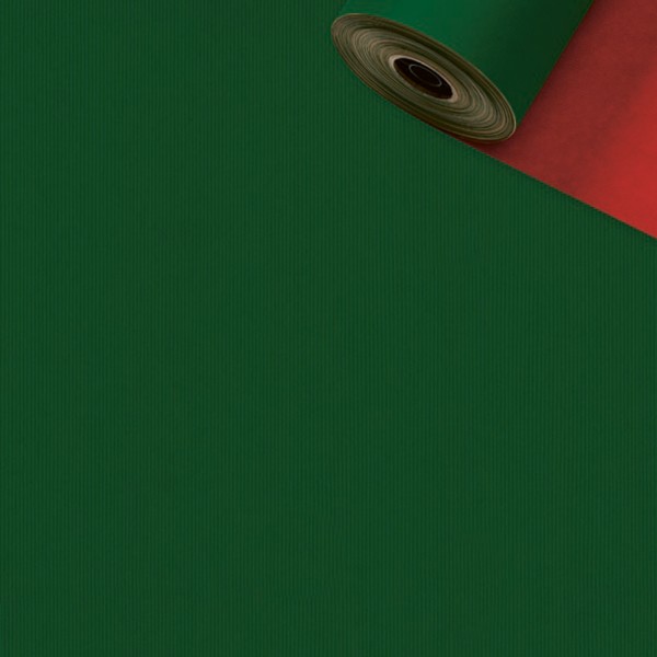 Stewo Geschenkpapier Rolle 50cm 50Meter grün/rot