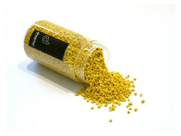 Deko-Granulat 370 ml gelb