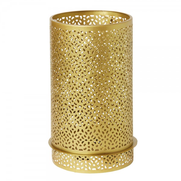 DUNI Kerzenhalter aus Metall 200 x 120 mm Bliss gold