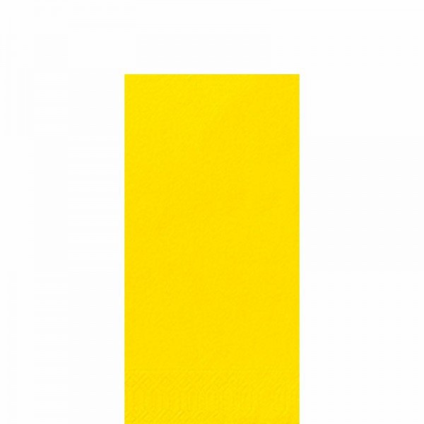 DUNI Zelltuch Serviette 33x33 cm 1/8F. gelb