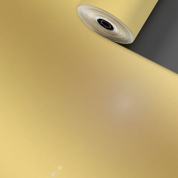 Stewo Geschenkpapier Rolle 30cm 100Meter Uni Lux Gold